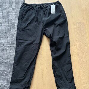 Save Khaki United SKU Poplin Haven Pant Men XL Black 100% Cotton Made in USA